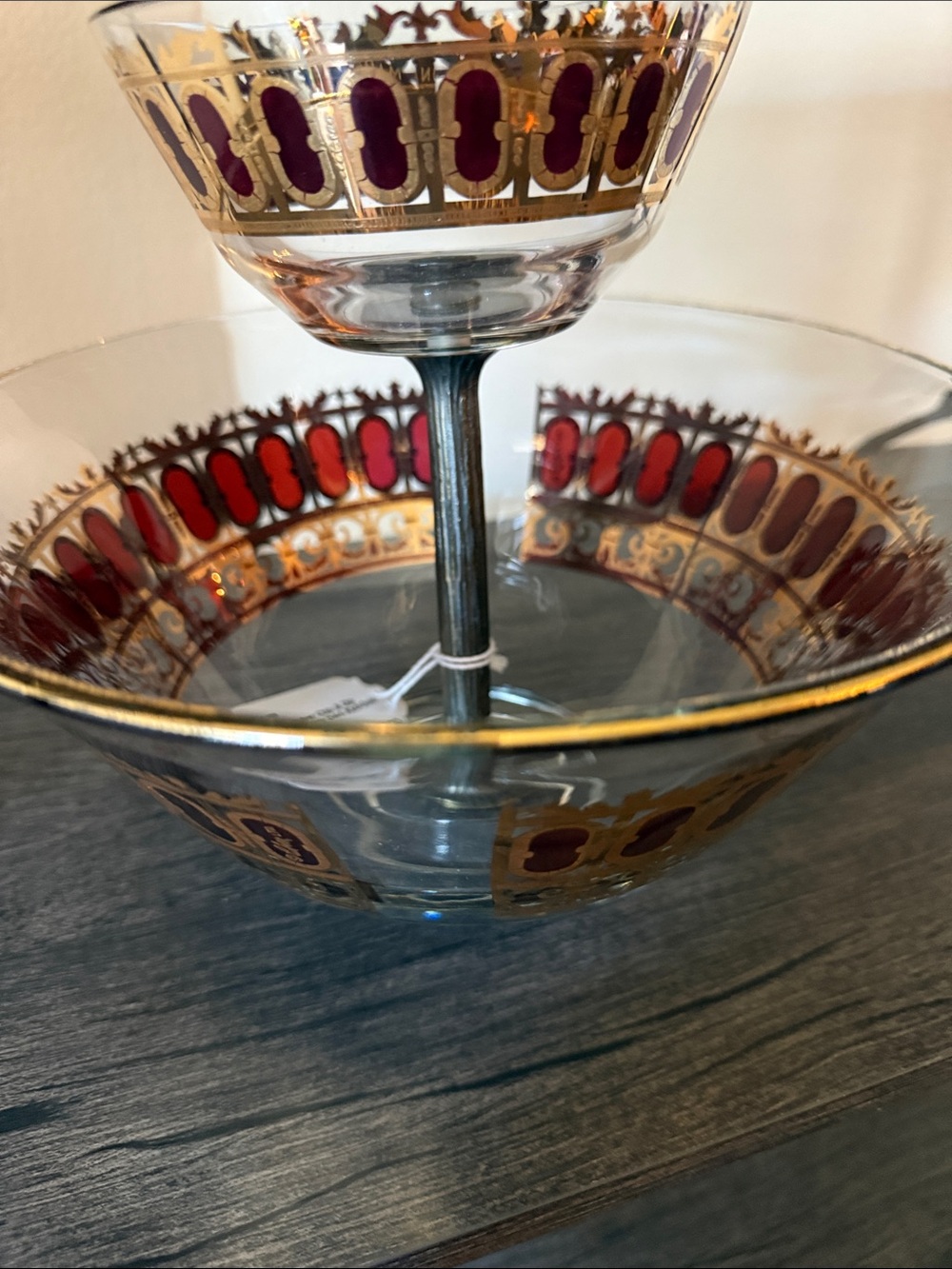 Vintage Culver Chip and Dip Bowl. - Picture 5 of 5